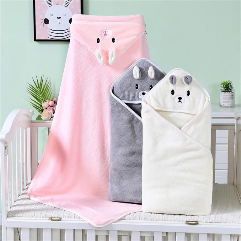 Animal Printed Hooded Blankets