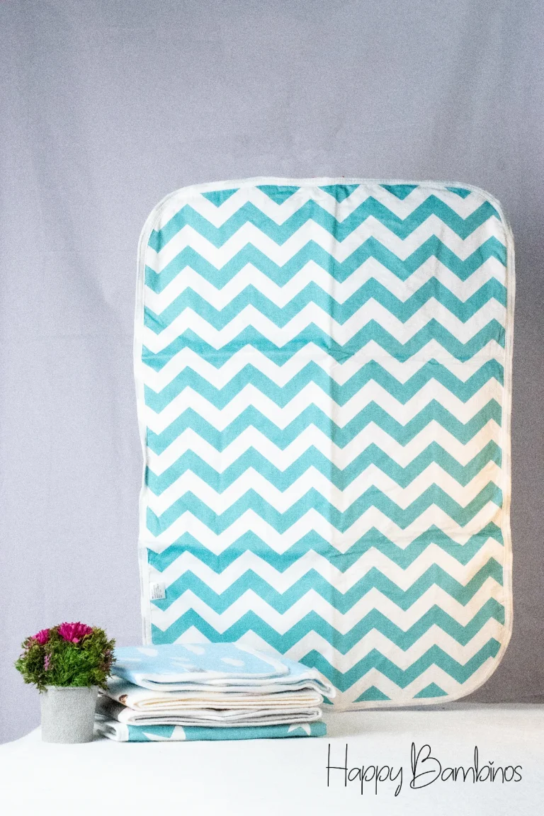 Cot Sheet (Blue Wave)