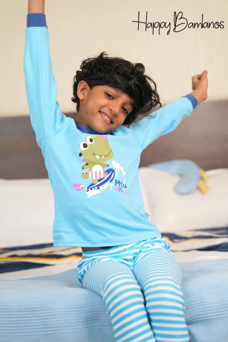 Surf's Up Dino PJ set