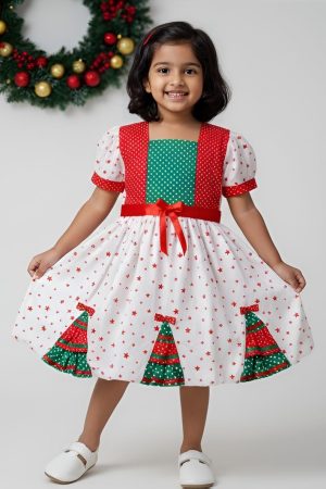 Christmas Tree Party Frock