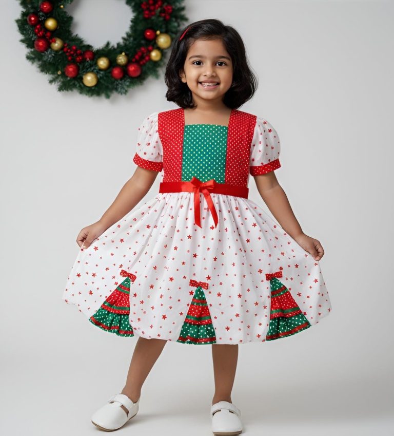 Christmas Tree Party Frock