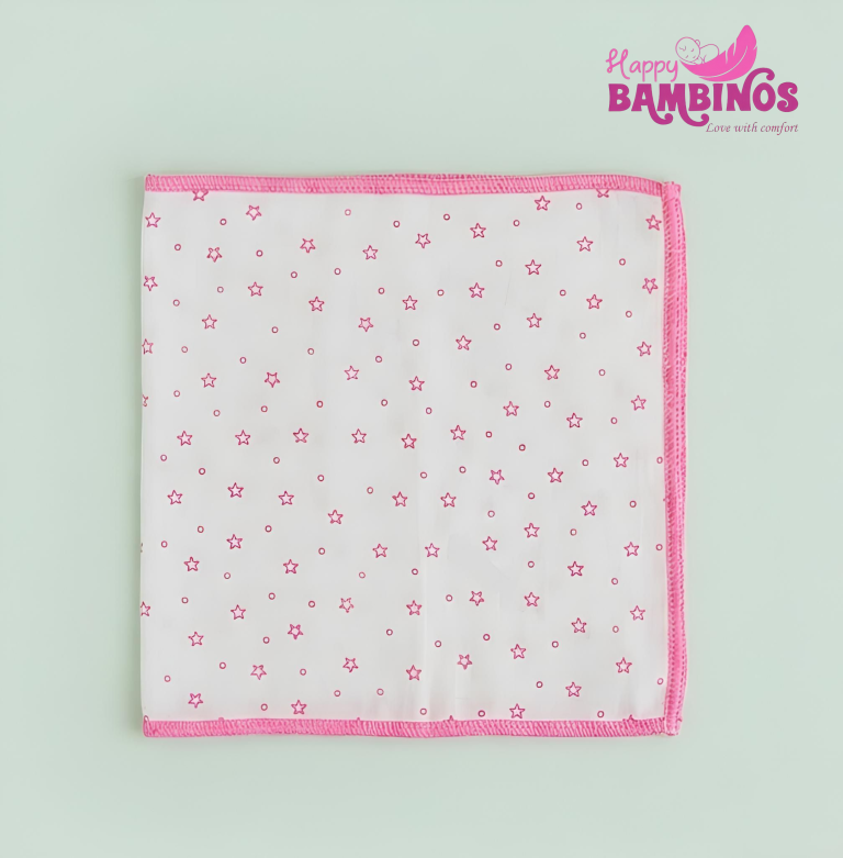 Baby Cotton Nappies-Stars