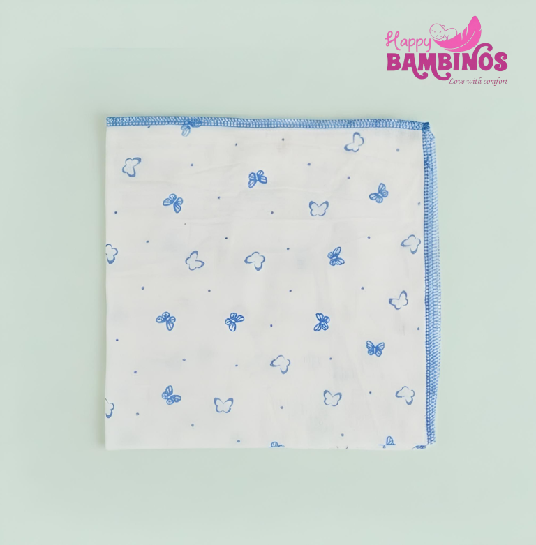 Baby Cotton Nappies -Butterfly