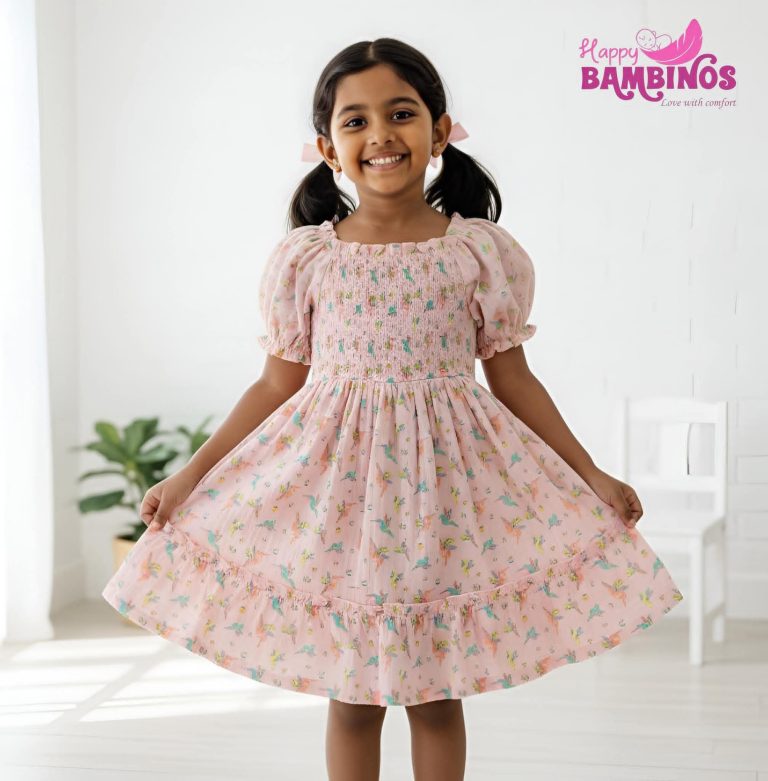 Blossom Smoked Floral frock